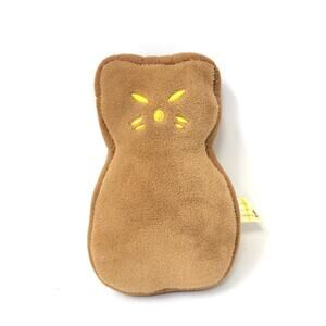 Peeps Halloween Kitty Plush Brown Cat 5" Mini Limited Edition 2005 Just Born
